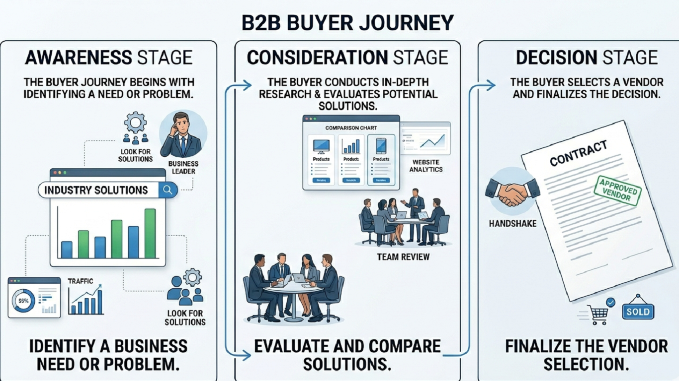 What is B2B SEO journey