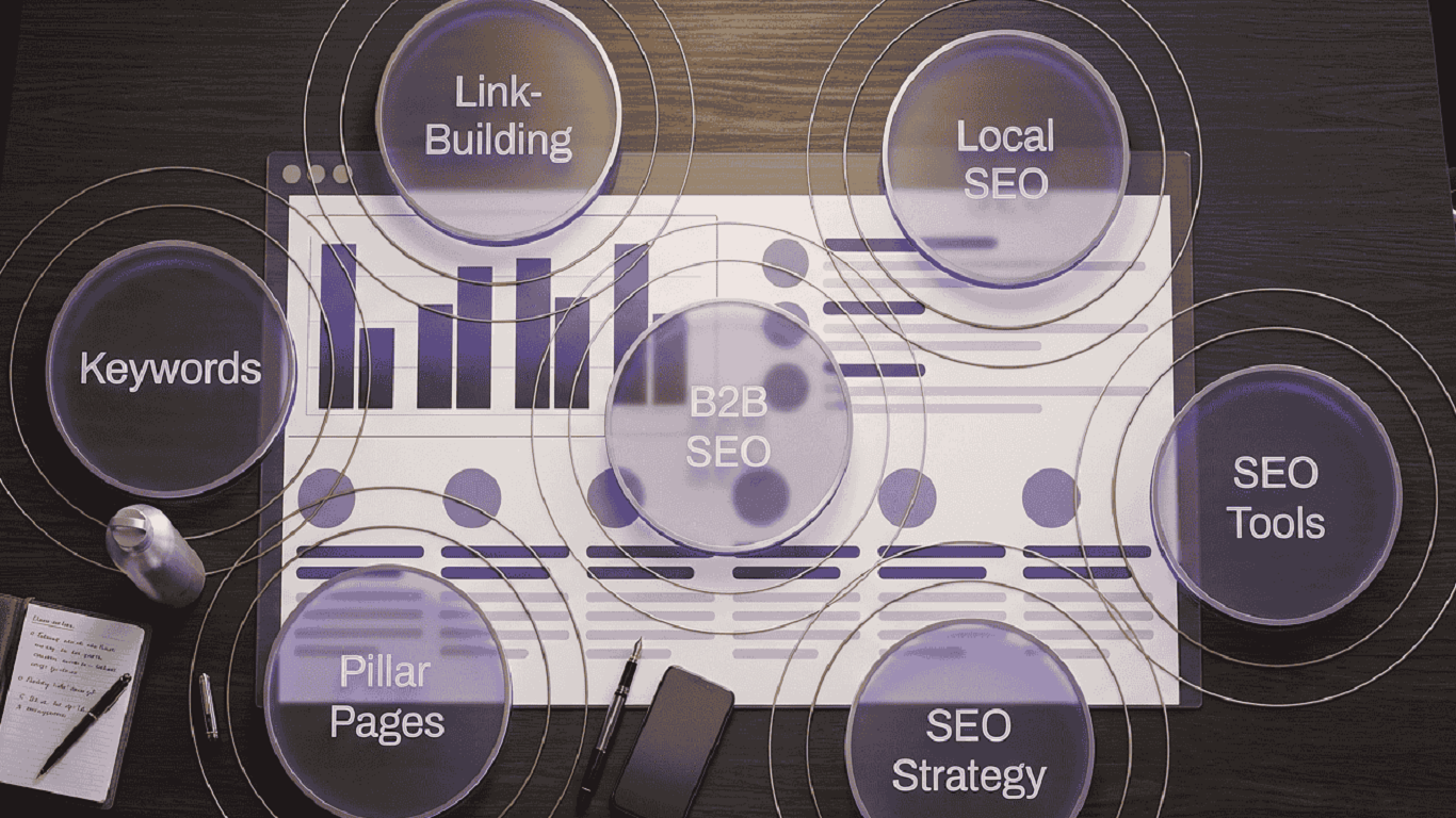 B2B SEO and diverse digital growth pillars
